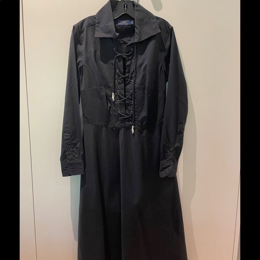 Polo RALPH LAUREN Long Sleeve Shirt Dress